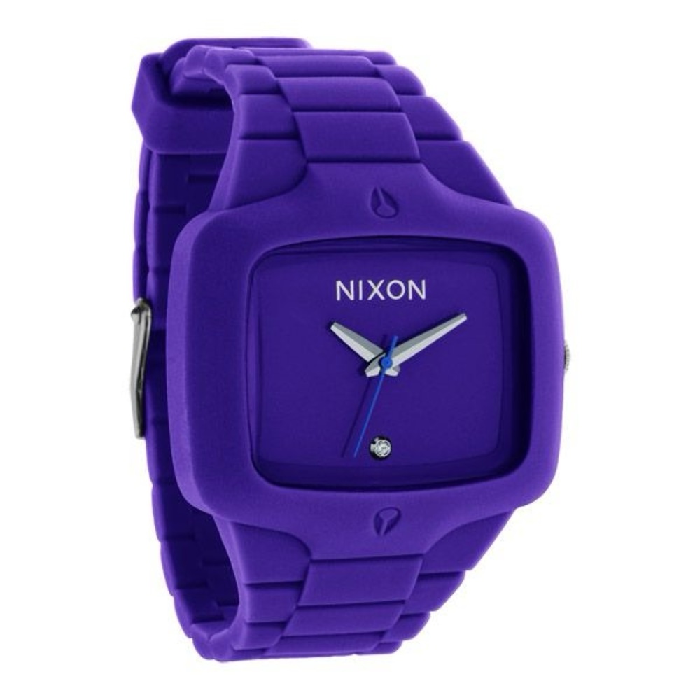 NWT Nixon Rubber Player Full Size Watch
